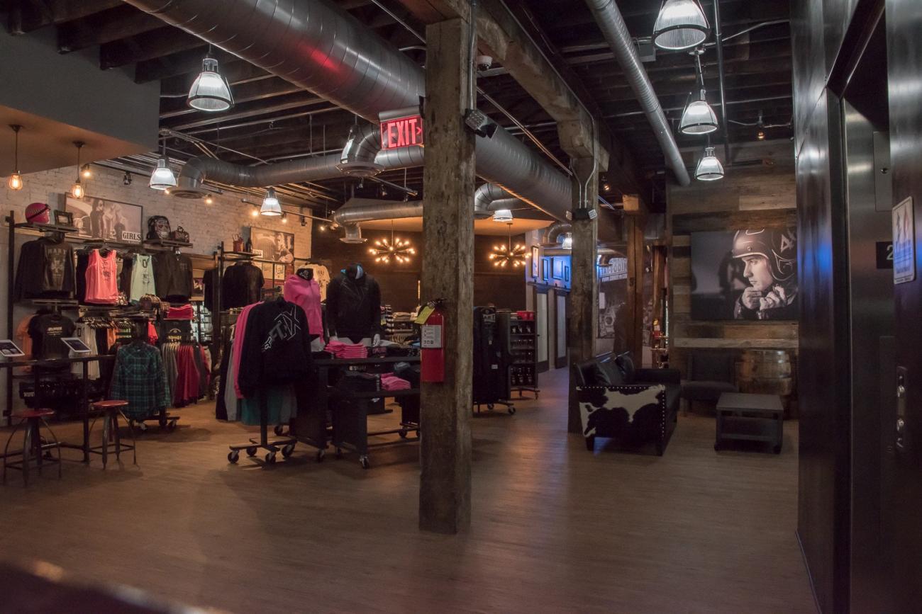 A view of our apparel section at H&amp;H Nashville