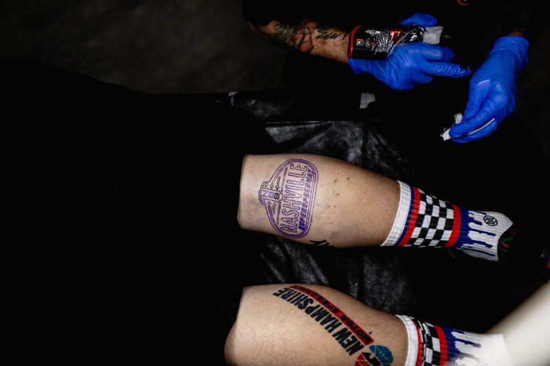 William Cleek's tattoo